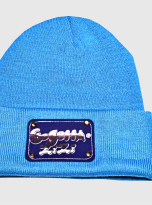 Gogetta.ZiZi Logo Patch Beanie Cap