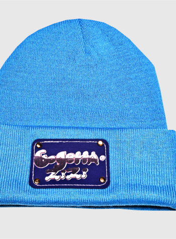 Gogetta.ZiZi Logo Patch Beanie Caps