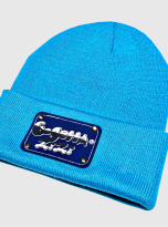 Gogetta.ZiZi Logo Patch Beanie Cap