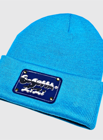 Gogetta.ZiZi Logo Patch Beanie Caps