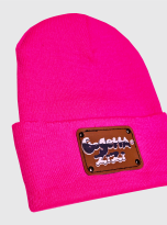 Gogetta.ZiZi Logo Patch Beanie Cap